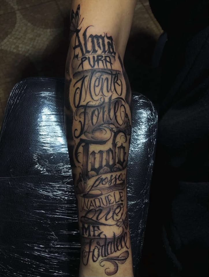Tattoo Lettering